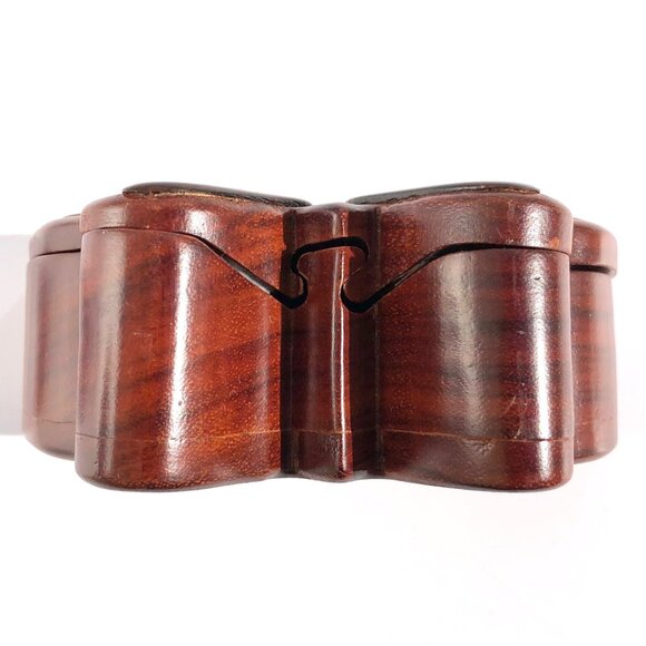 Butterfly Wood Puzzle Box Stash Box secret compartments Intarsia Jewelry Box - Picture 11 of 15